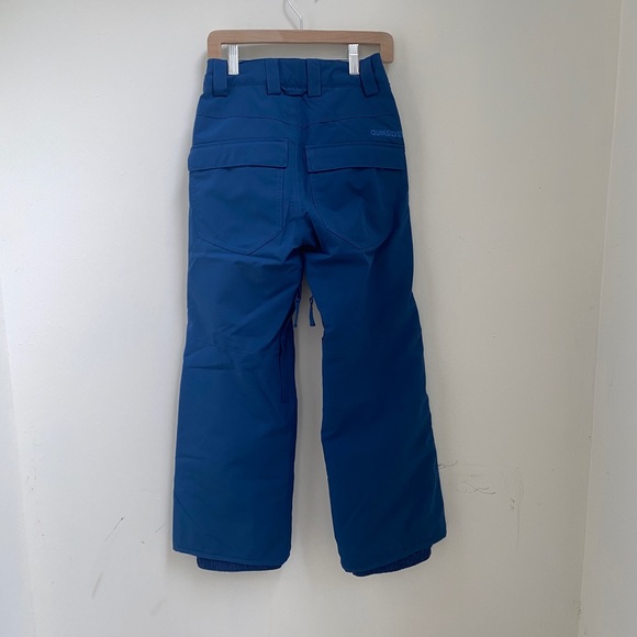 Youth Quiksilver Estate Snow Ski Pants Size 10 - Picture 3 of 4